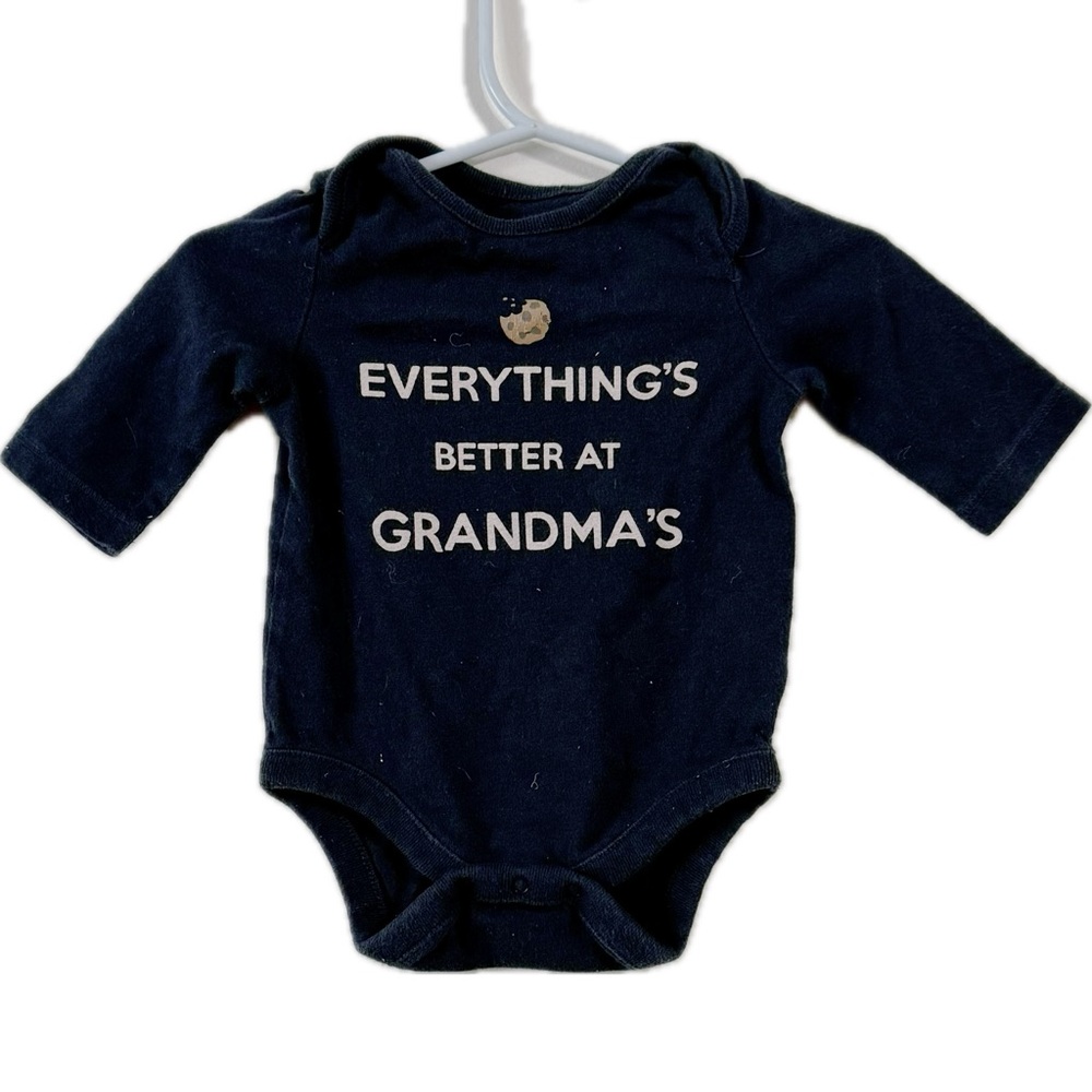 GAP Navy Blue Baby‎ Bodysuit